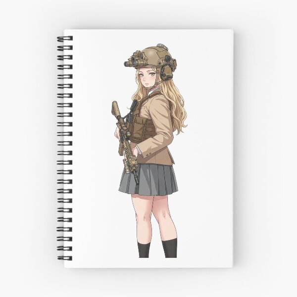 Item preview, Tactical School Girl - Anime Special Ops designed and sold by RAWLIFEGRAPHIC.
