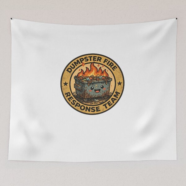 Item preview, Dumpster Fire Response Team Work Office Humor Colleague Gift designed and sold by JonesFlora2025.