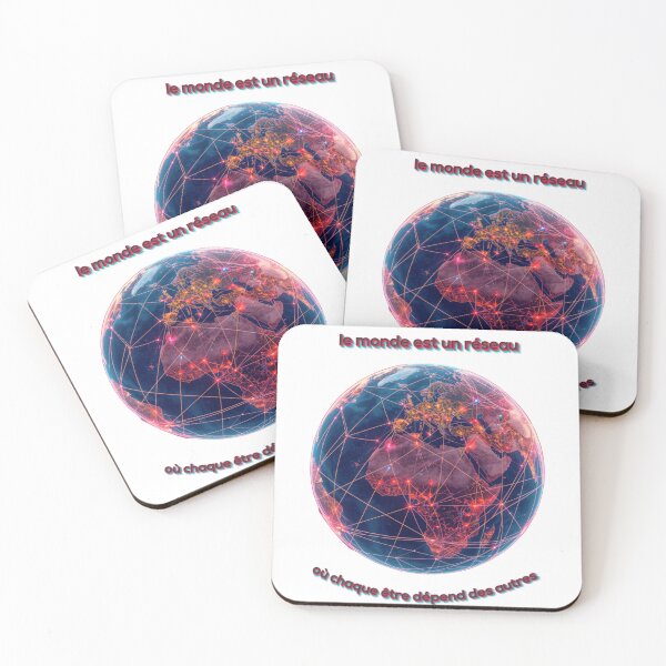 Item preview, The world is a network designed and sold by Rêve-la-vie.