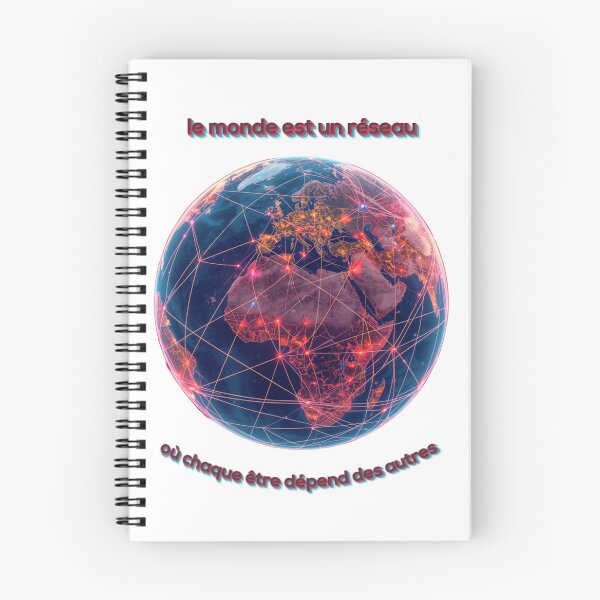 Item preview, The world is a network designed and sold by Rêve-la-vie.