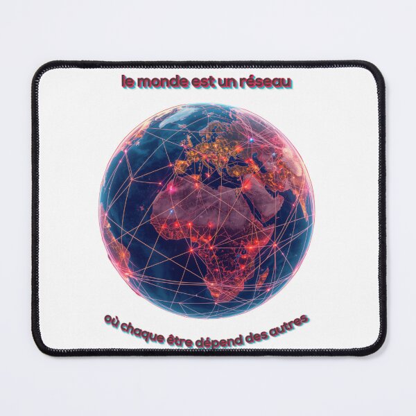 Item preview, The world is a network designed and sold by Rêve-la-vie.