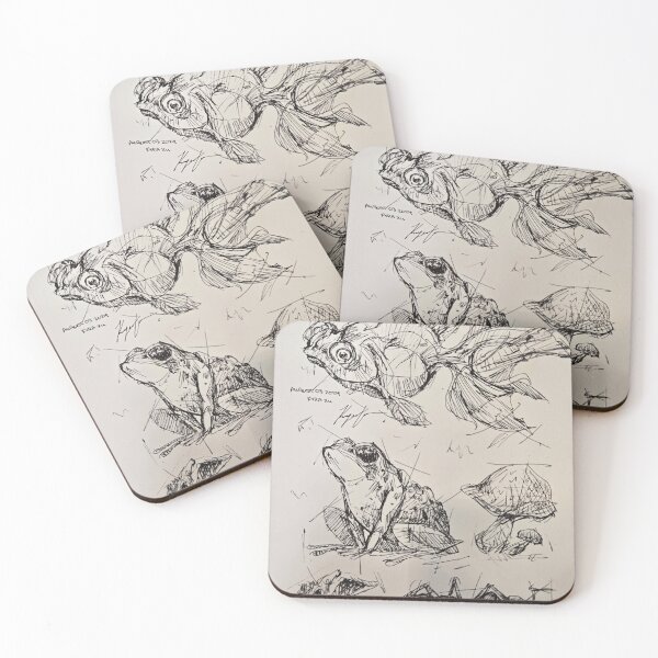 Item preview, Miniature World Nature Ink Studies designed and sold by jadexjournal.