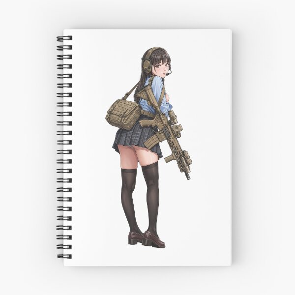 Item preview, Tactical School Girl - Anime Special Ops designed and sold by RAWLIFEGRAPHIC.