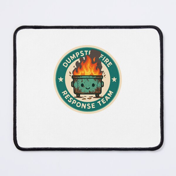 Item preview, Dumpster Fire Response Team Chaos Manager Problem Solver Sarcastic Work Humor designed and sold by JonesFlora2025.