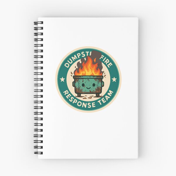 Item preview, Dumpster Fire Response Team Chaos Manager Problem Solver Sarcastic Work Humor designed and sold by JonesFlora2025.
