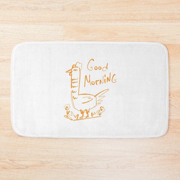 Item preview, Good Morning Silly Chicken Doodle designed and sold by NayaChu.