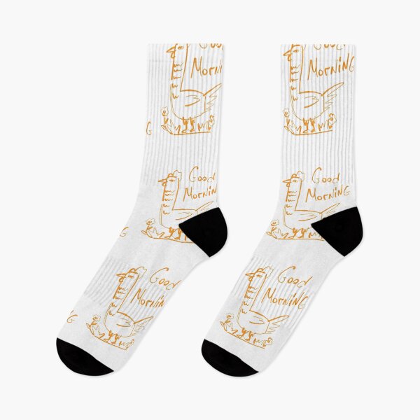 Item preview, Good Morning Silly Chicken Doodle designed and sold by NayaChu.