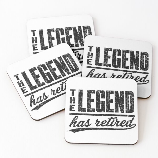 Item preview, The Legend Has Retired, Funny Retirement designed and sold by SanipepaVase.