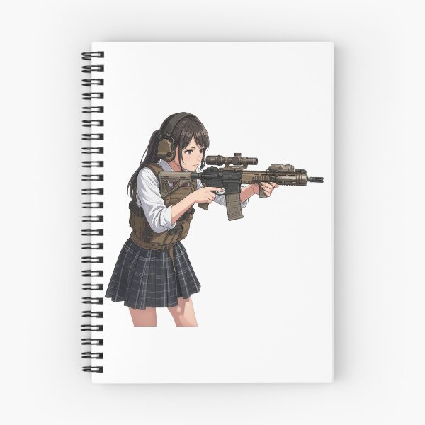 Item preview, Tactical School Girl - Anime Special Ops designed and sold by RAWLIFEGRAPHIC.