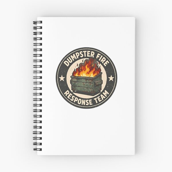 Item preview, Dumpster Fire Response Team Work Humor Problem Solver designed and sold by JonesFlora2025.