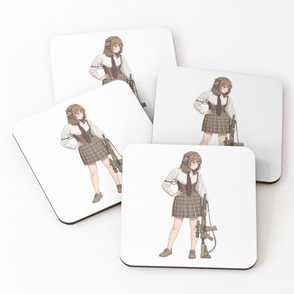 Item preview, Tactical School Girl - Anime Special Ops designed and sold by RAWLIFEGRAPHIC.