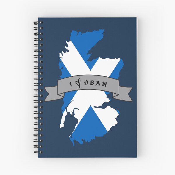 Item preview, I Love Oban on a Scotland Map with Saltire Flag designed and sold by S-and-W-4ever.