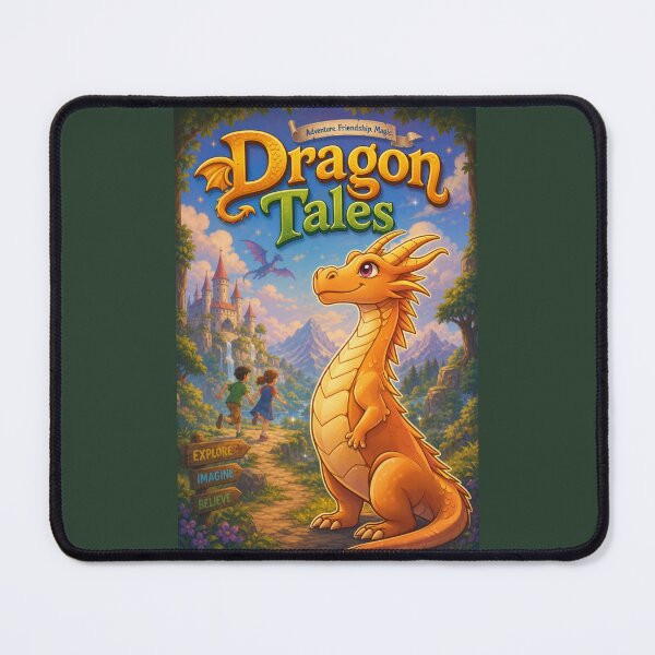 Item preview, Magical Dragon Tales: Explore, Imagine, Believe - Fantasy Storybook Adventure designed and sold by Yasmine Mohammed.