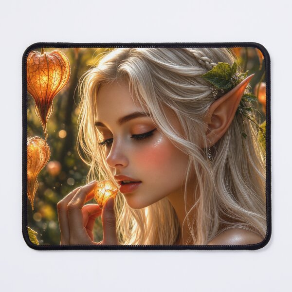 Item preview, Enchanted Elf Fairy | Magical Nature Fantasy Art designed and sold by DrakariArt.