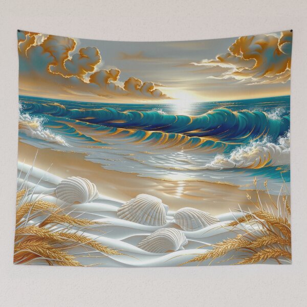 Item preview, Coastal Seashells at Sunset designed and sold by MargaretWiktor.