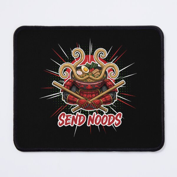 Item preview, Send Noods Ramen Samurai - Funny Japanese Food Pun & Anime Style designed and sold by IdentityinInk.
