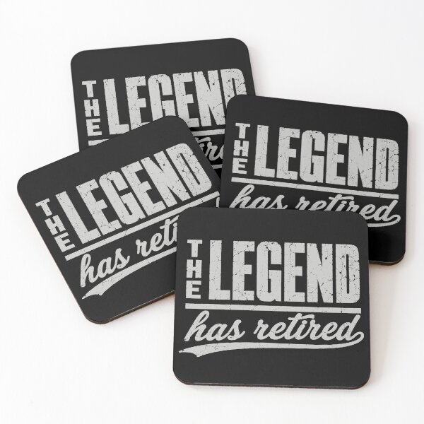 Item preview, The Legend Has Retired, Funny Retirement 2 designed and sold by SanipepaVase.