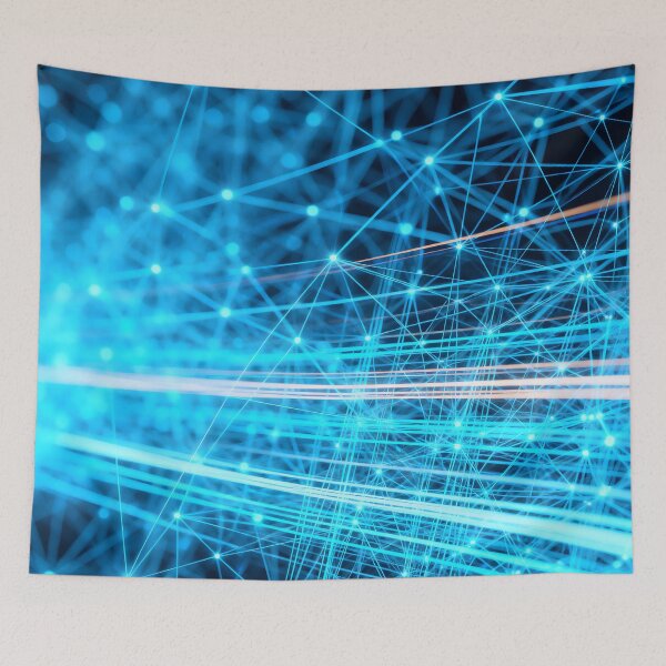 Item preview, Futuristic Cyber Network Digital Tech Nodes designed and sold by Paulocdias.