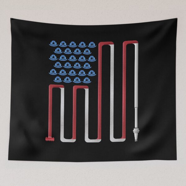 Item preview, Firefighter Lover Men Fire Hose Father Firefighter designed and sold by DSWShirts.