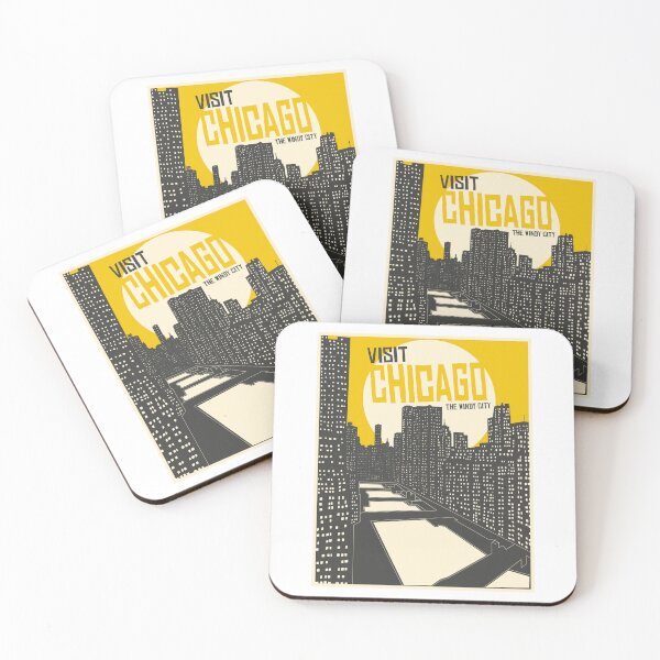 Item preview, Visit Chicago designed and sold by LyonDesignSweden.