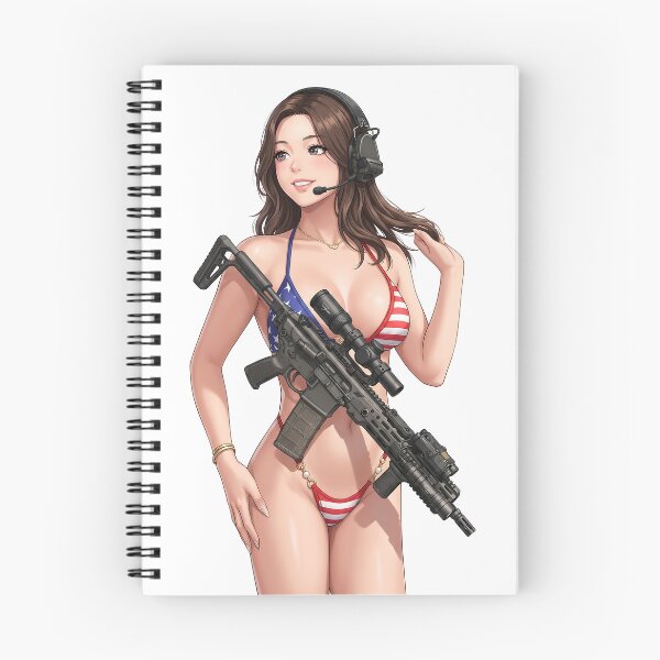 Item preview, American Gun Girl by RAWLIFEGRAPHIC designed and sold by RAWLIFEGRAPHIC.