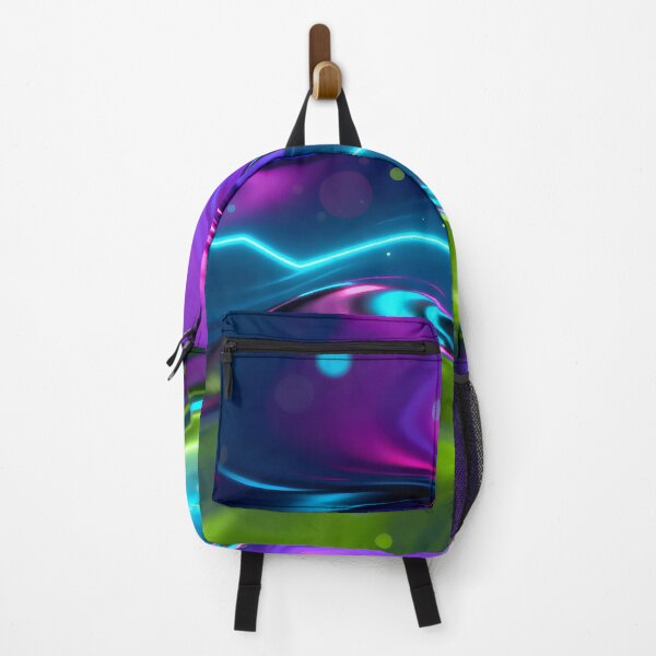 Item preview, Vibrant Neon Fluid Swirls Abstract Pattern designed and sold by Paulocdias.