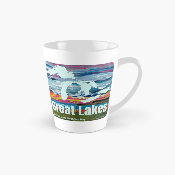 Item preview, Great Lakes “Sunrise Over Georgian Bay” Wearable Art - Canadian Artist Designed designed and sold by greatlakesimage.