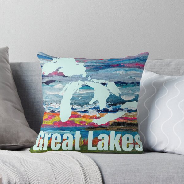 Item preview, Great Lakes “Sunrise Over Georgian Bay” Wearable Art - Canadian Artist Designed designed and sold by greatlakesimage.