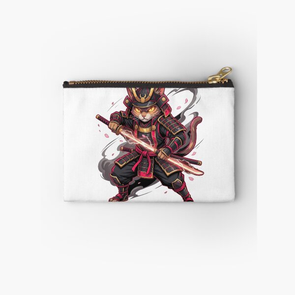 Item preview, Feline Ronin Main Character Syndrome designed and sold by The Quiet Thicket.