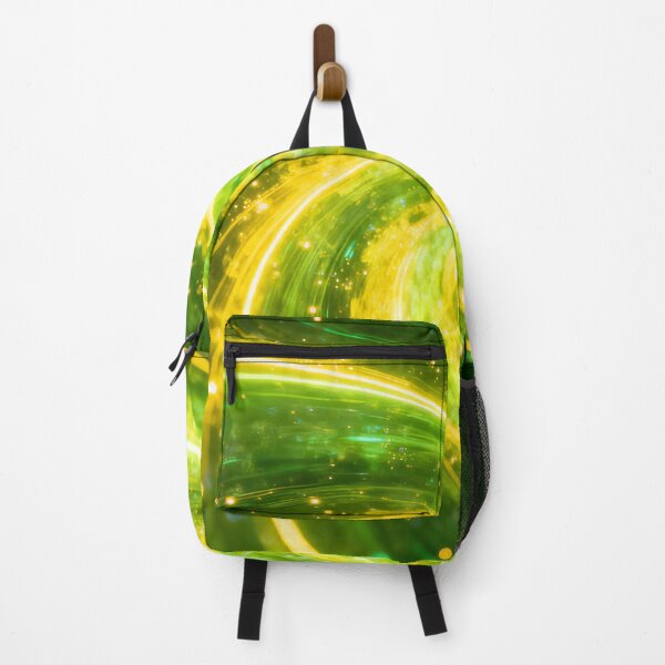 Item preview, Vibrant Green Yellow Abstract Cosmic Vortex designed and sold by Paulocdias.