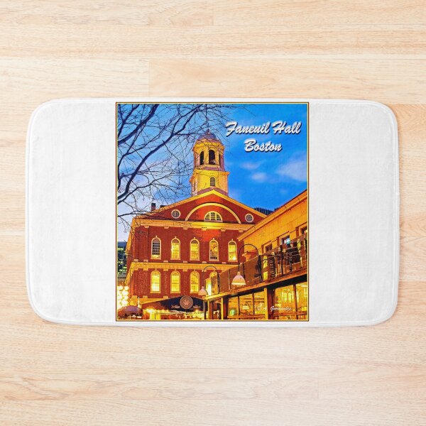 Item preview, Faneuil Hall at Dusk Boston Massachusetts, Digital Illustration designed and sold by AMacGPhilly.