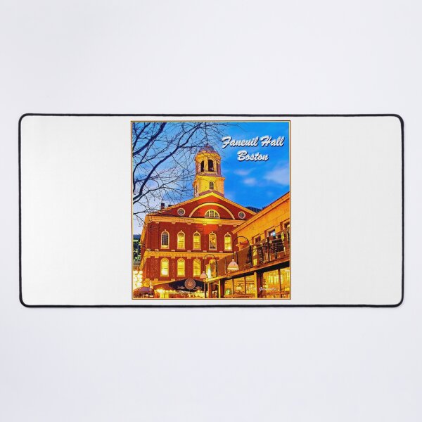 Item preview, Faneuil Hall at Dusk Boston Massachusetts, Digital Illustration designed and sold by AMacGPhilly.