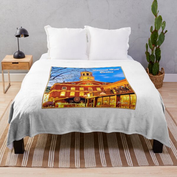 Item preview, Faneuil Hall at Dusk Boston Massachusetts, Digital Illustration designed and sold by AMacGPhilly.