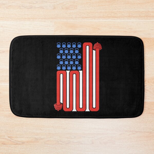 Item preview, Barbell Lover Men USA Flag Gym Fitness Bodybuilding designed and sold by DSWShirts.
