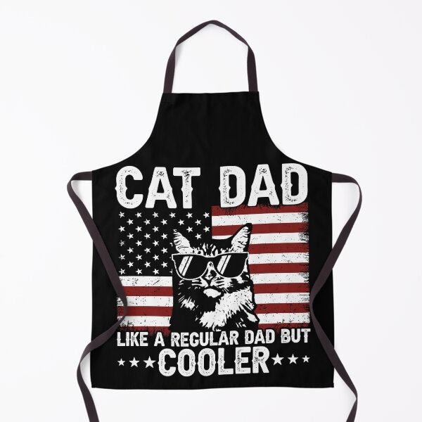 Item preview, Cat Dad Like A Regular Dad But Cooler Patriotic Father Cat Lover designed and sold by 76Valeria.