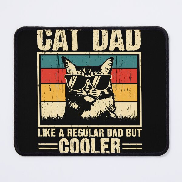 Item preview, Cat Dad Like A Regular Dad But Cooler Father Pet Owner Gift designed and sold by 76Valeria.