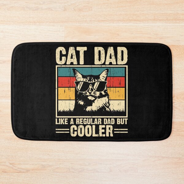Item preview, Cat Dad Like A Regular Dad But Cooler Father Pet Owner Gift designed and sold by 76Valeria.
