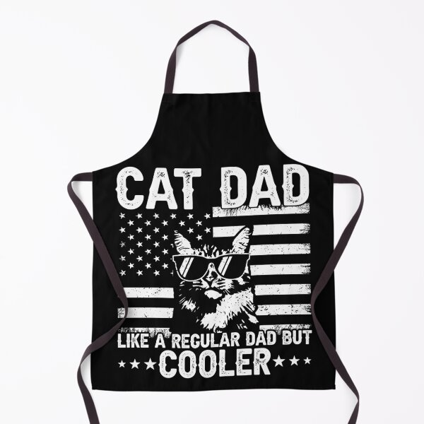 Item preview, Cat Dad Like A Regular Dad But Cooler American Father Cat Lover designed and sold by 76Valeria.