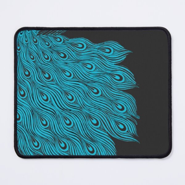 Item preview, Peacock Feather Art Shirt | Teal Bird Illustration on Black | Gift for Nature Lover designed and sold by SOLIORA ATELIER.
