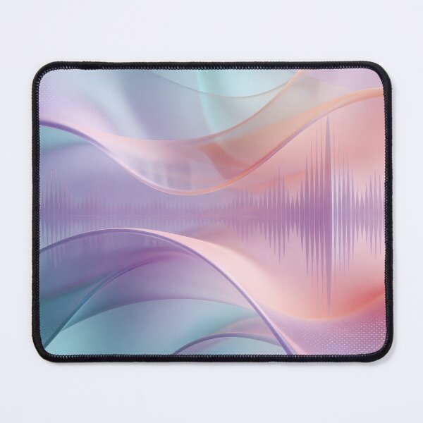 Item preview, Pastel Abstract Soundwave Organic Flow designed and sold by Paulocdias.