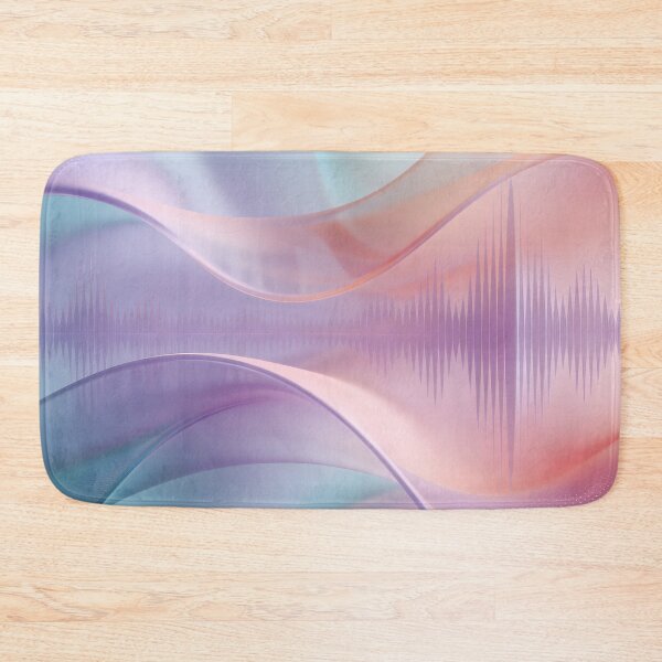 Item preview, Pastel Abstract Soundwave Organic Flow designed and sold by Paulocdias.