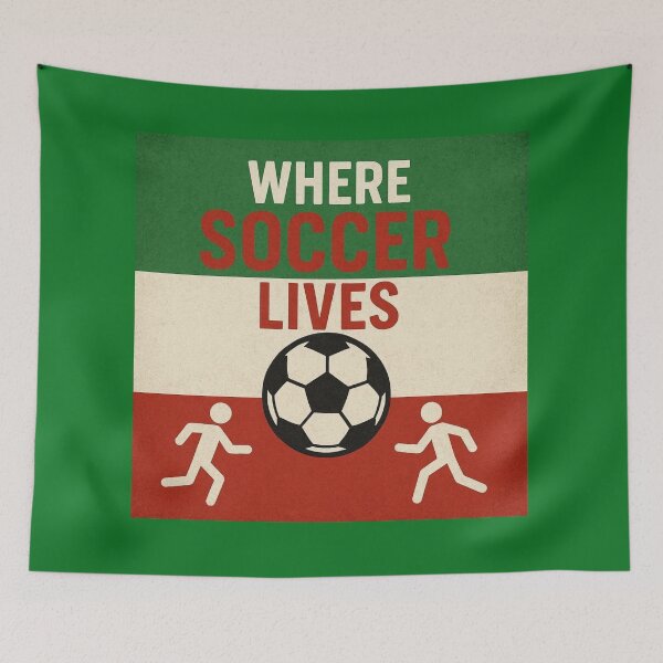 Item preview, Where Soccer Lives Iran designed and sold by Endeva4eva.