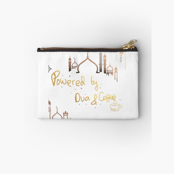 Item preview, Powered by Dua and Coffee – Faith, Motivation & Muslimah Lifestyle Inspiration designed and sold by Blessedhalal.