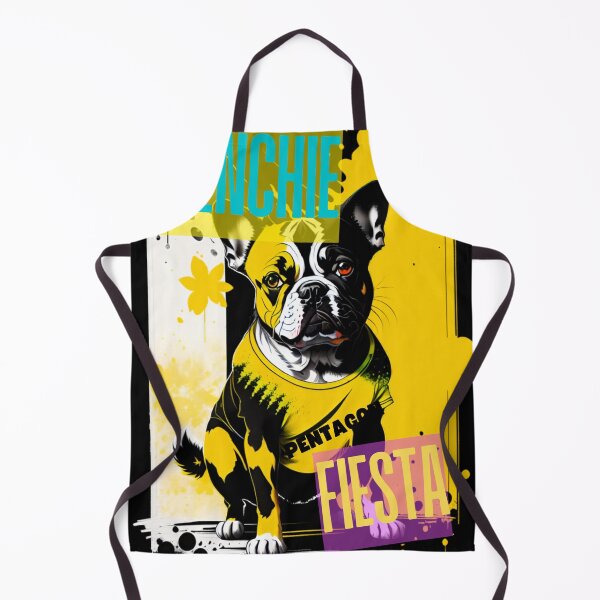 Item preview, Frenchie Fiesta – Festive French Bulldog Party De designed and sold by CallisC-Arts.