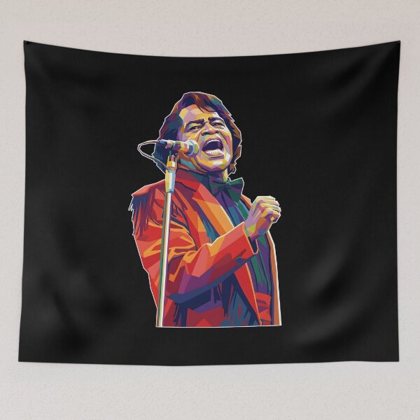 Item preview, James Brown Wpap Style designed and sold by fiverofthebox.