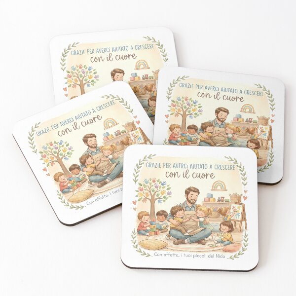Item preview, THANK YOU TEACHER | Daycare Educator Gift - Cute Nursery Art designed and sold by QuasiBoss.