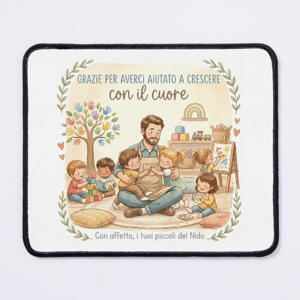 Item preview, THANK YOU TEACHER | Daycare Educator Gift - Cute Nursery Art designed and sold by QuasiBoss.