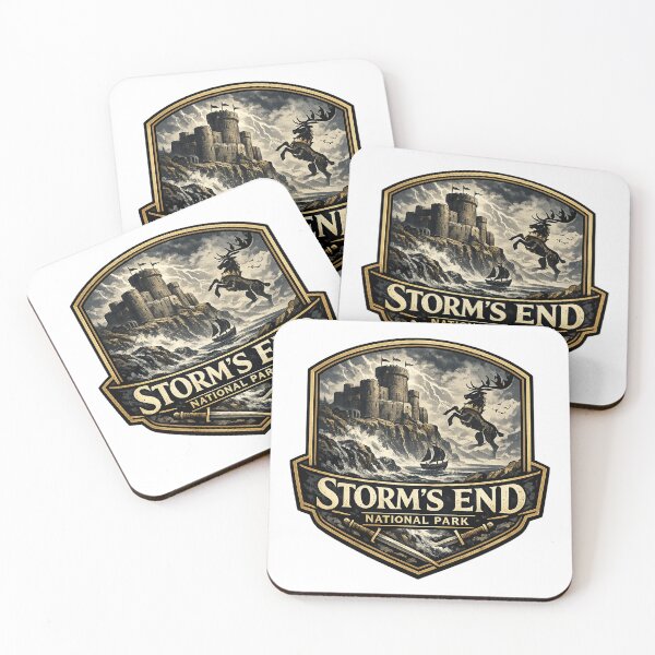 Item preview, Storm’s End National Park Fantasy Logo – Medieval Castle Adventure Emblem Design designed and sold by GarnerSupplyCo.