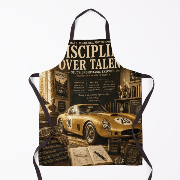 Item preview, Disciplina por encima del talento – Automovilismo de la Academia Oscura designed and sold by Dusk & Dawn Apparel.