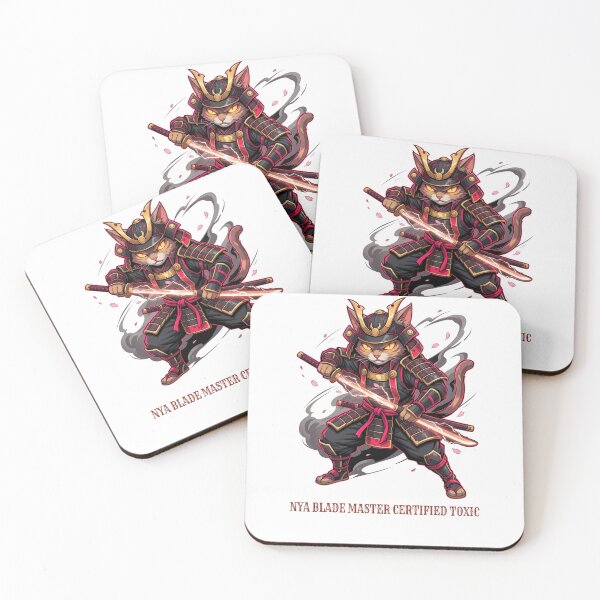 Item preview, Nya Blade Master Certified Toxic Cat designed and sold by The Quiet Thicket.